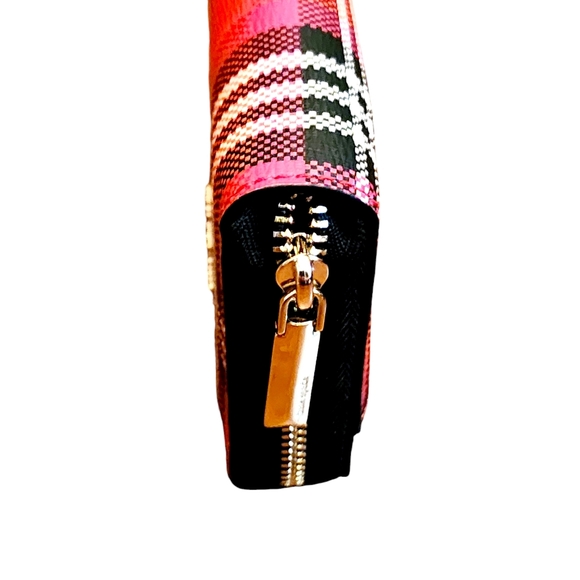 Kate Spade NWOT Plaid Foliage  Shoulder Bag + Matching Plaid wallet Coord Set - Picture 12 of 15